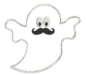 Stickdatei - Halloween Doodle Mr. Spooky